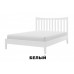 Двуспальная кровать Виола (Белый) Массив