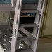 Детская кровать Соня-6 полувысокая с наклонной лестницей Массив